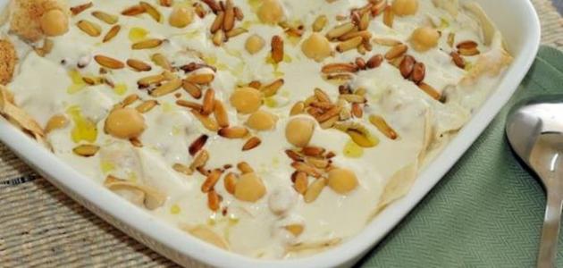 طريقة الفتة اللبنانية