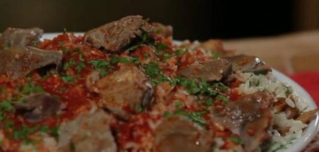 طريقة الفتة المصرية طريقة الفتة المصرية