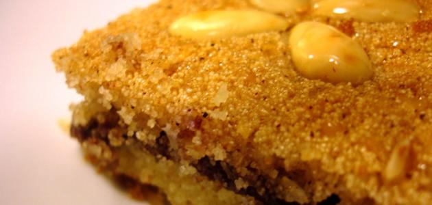 طريقة بسبوسة التمر