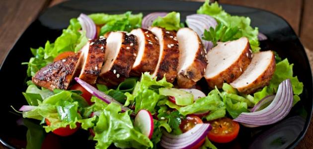 طريقة تحضير دجاج مشوي للرجيم