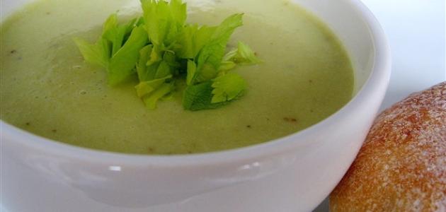 طريقة تحضير شوربة الكرفس