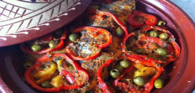 طريقة تحضير طاجين الحوت طريقة تحضير طاجين الحوت