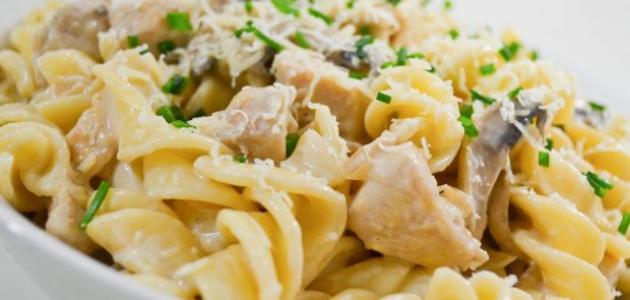 طريقة تحضير معكرونة بالدجاج