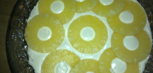 طريقة حلى الأناناس طريقة حلى الأناناس