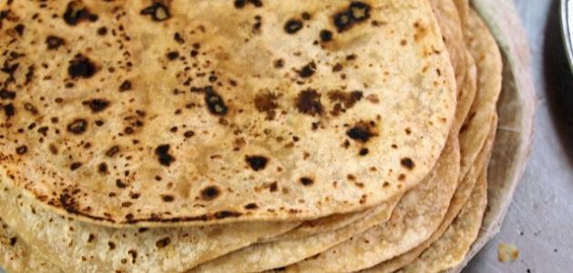 طريقة خبز الشباتي