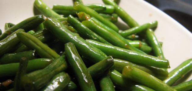 طريقة طبخ لوبيا خضراء