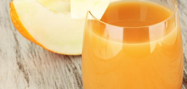 طريقة عصير الشمام طريقة عصير الشمام