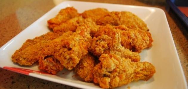 طريقة عمل أجنحة الدجاج المقرمشة