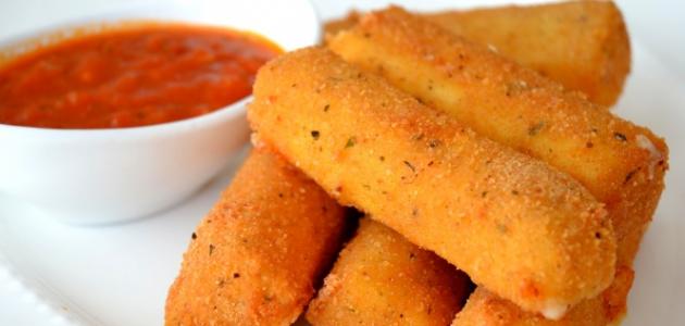 طريقة عمل أصابع الموزاريلا طريقة عمل أصابع الموزاريلا