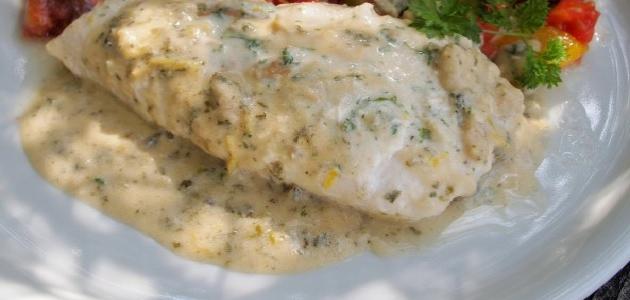 طريقة عمل السمك بالطحينية طريقة عمل السمك بالطحينية