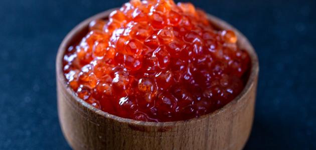 طريقة عمل بيض السمك طريقة عمل بيض السمك