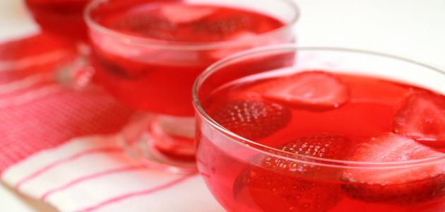 طريقة عمل جلي أحمر طريقة عمل جلي أحمر