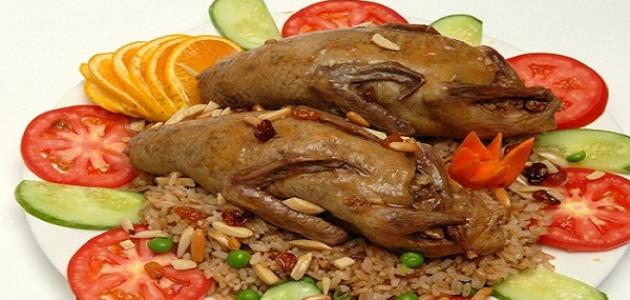 طريقة عمل حشو الحمام بالأرز طريقة عمل حشو الحمام بالأرز