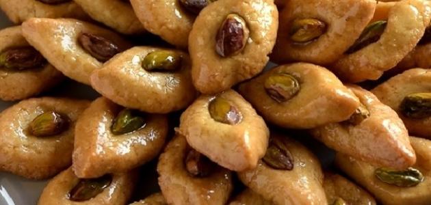 طريقة عمل حلى عين المها طريقة عمل حلى عين المها