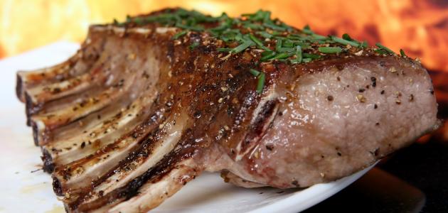 طريقة عمل ريش اللحم الضاني