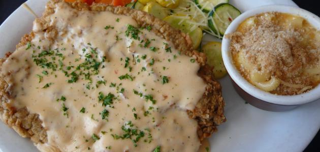 طريقة عمل ستيك الدجاج بالفطر طريقة عمل ستيك الدجاج بالفطر