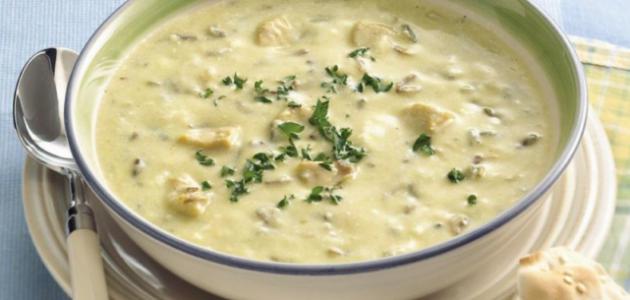 طريقة عمل شوربة الأرز بالدجاج