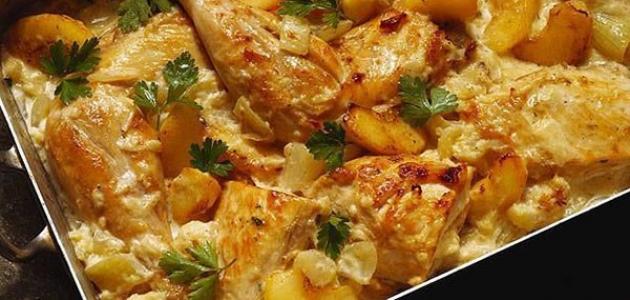 طريقة عمل صينية البطاطا بالفرن