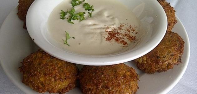 طريقة عمل طحينة الفلافل طريقة عمل طحينة الفلافل