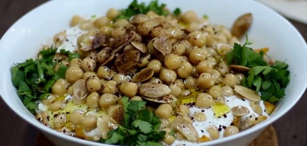 طريقة عمل فتة حمص شامية