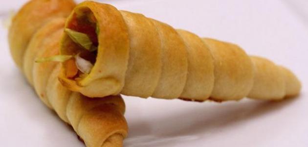 طريقة عمل فطائر الأقماع طريقة عمل فطائر الأقماع