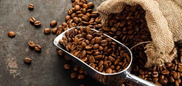 طريقة عمل قشر القهوة لإزالة الكرش