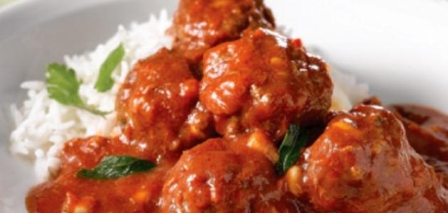 طريقة عمل كفتة بالصلصة