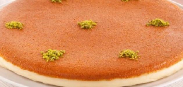 طريقة عمل كنافة بالسميد