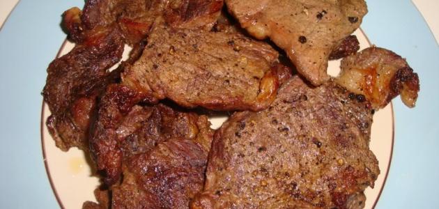 طريقة عمل لحم بالفرن طريقة عمل لحم بالفرن