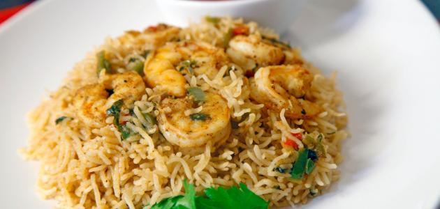 طريقة عمل مجبوس الروبيان طريقة عمل مجبوس الروبيان