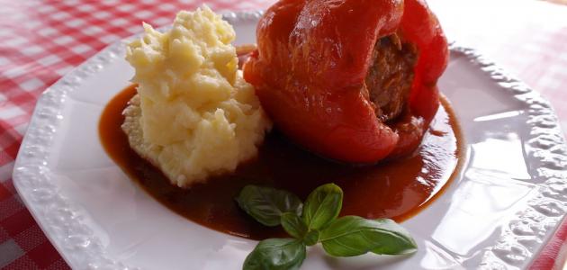 طريقة عمل محشي الفليفلة طريقة عمل محشي الفليفلة