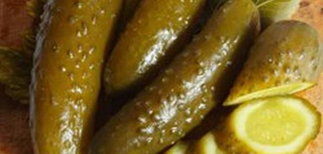 طريقة عمل مخلل الخيار السريع