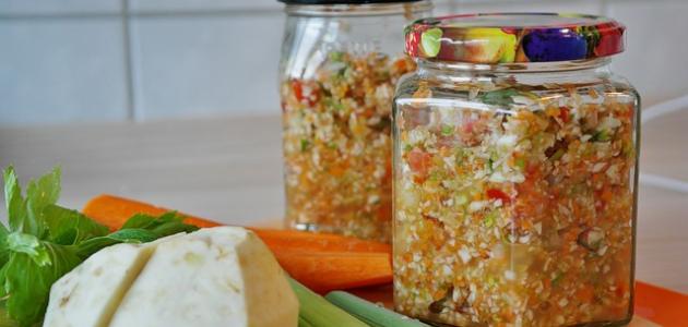 طريقة عمل مخلل القرنبيط والجزر