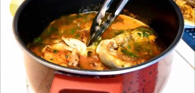 طريقة عمل مرقة السمك العراقية