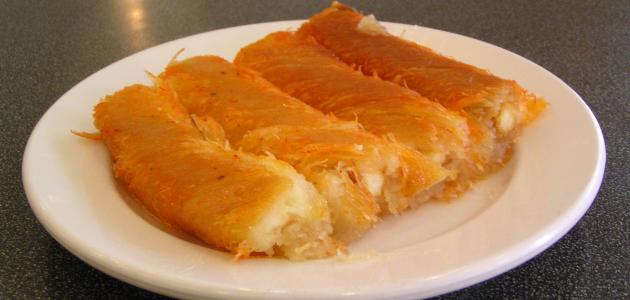 طريقة عمل مهلبية حشوة الكنافة