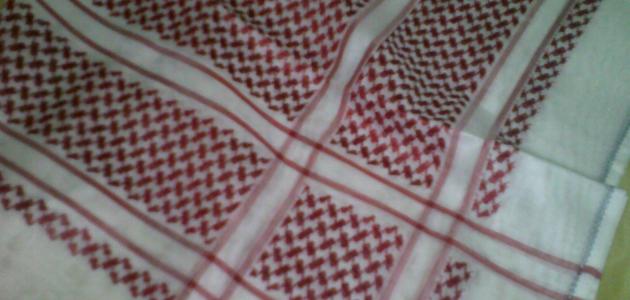 طريقة كوي الشماغ