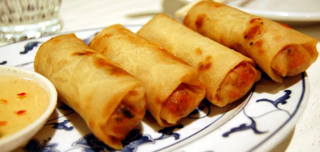 طريقة لف سبرينغ رول طريقة لف سبرينغ رول