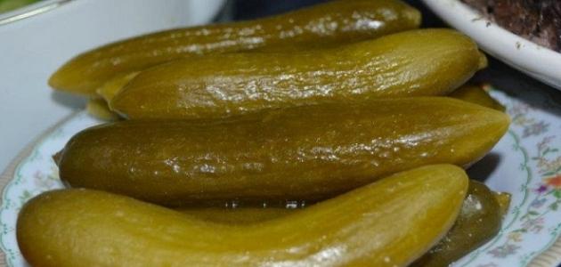 طريقة مخلل الخيار المقرمش