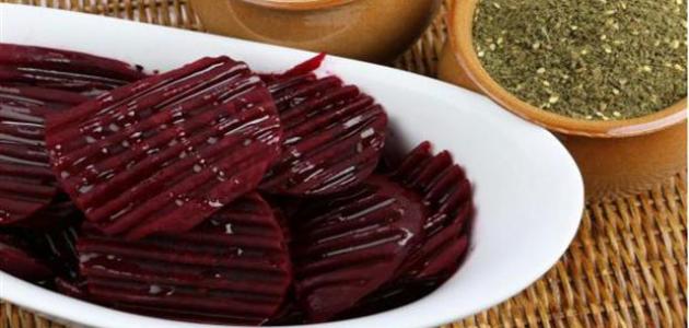 طريقة مخلل الشمندر