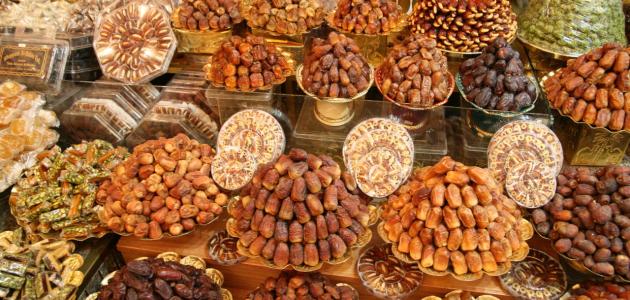 عدد أنواع التمور