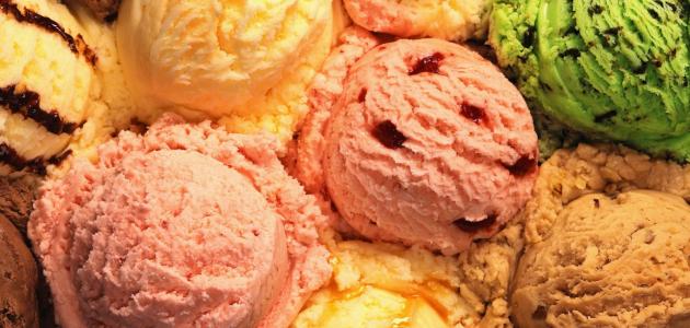 عمل البوظة اللبنانية