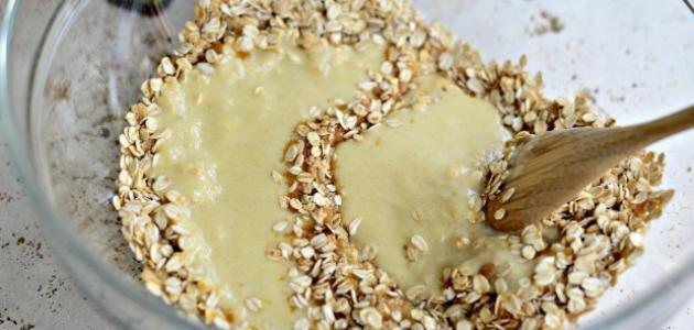 عمل الشوفان بالحليب