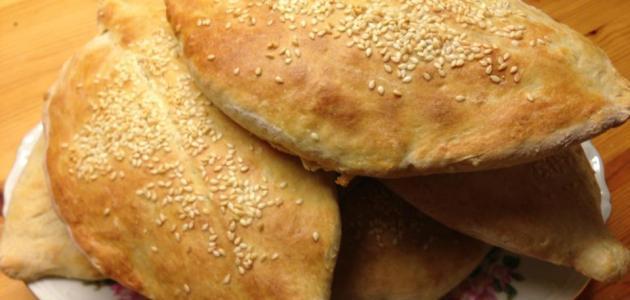 عمل الصمون العراقي في البيت