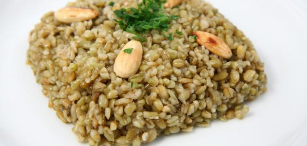 عمل الفريكة بالدجاج عمل الفريكة بالدجاج