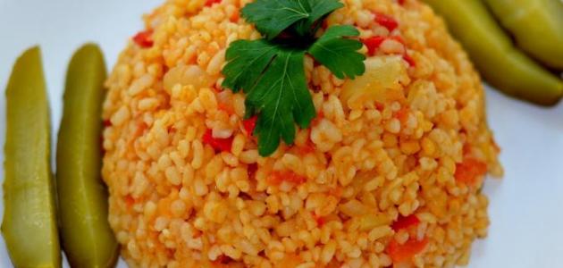 عمل طبخات بالبرغل عمل طبخات بالبرغل