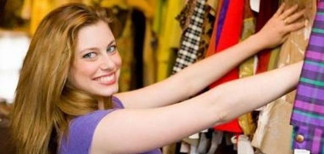 فن اختيار الملابس فن اختيار الملابس
