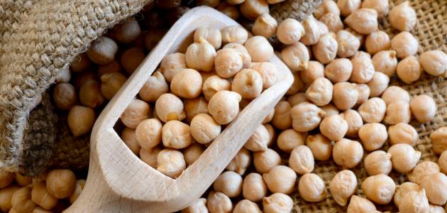 فوائد الحمص للشعر