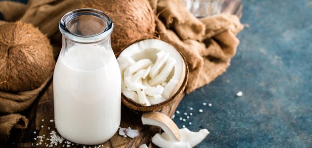 فوائد حليب جوز الهند