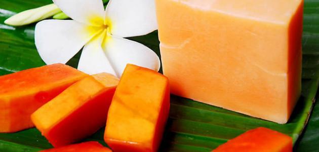 فوائد صابونة البابايا