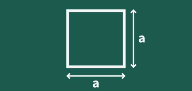 قانون محيط المربع ومساحته قانون محيط المربع ومساحته